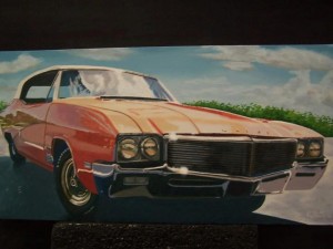 "Cool '72" - 12x24 inches - $1200